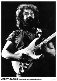 Jerry Garcia Live Live Guitar Poster Print - Rolled Art