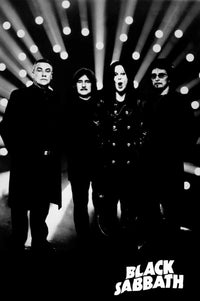 Black Sabbath Spotlights Poster Print - Rolled Art Print