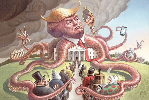 Trump Nightmare Rolled Poster Print - 34x22 | Posterazzi