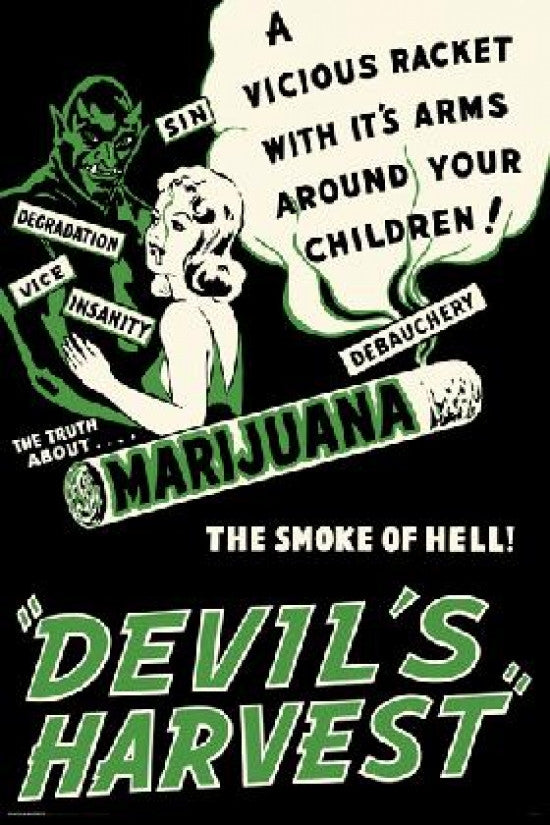 Devils Harvest Classic Rolled Poster Print - 22x34