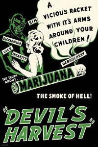 Devils Harvest Classic Rolled Poster Print - 22x34