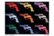 Andy Warhol Guns Gun 1982 Poster Print - Rolled Art Print
