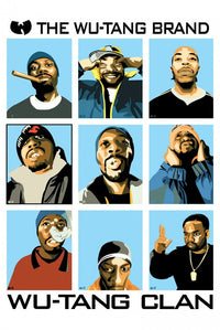 Wu Tang Clan Brand Poster Print - 24x36 Rolled Poster