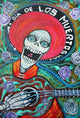 Colorful Day of the Dead Día de los Muertos Poster Print