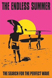 Endless Summer Perfect Wave Poster Print - 22x34