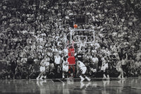 Michael Jordan Last Shot Chicago Poster Print 36x24