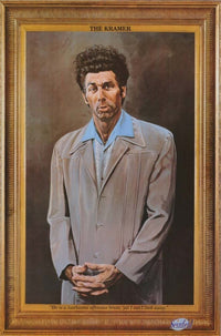 Kramer Seinfeld Poster Print - Classic Comedy Art 24x36