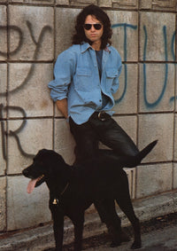 Jim Morrison Dog Poster Print - Iconic Art for Home & Office