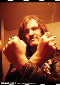 Motorhead Lemmy Rolled Poster Print - 34x22