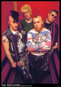 Exploited Group Rolled Poster Print - 22x34