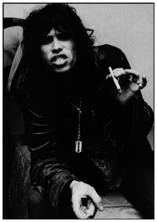 Steven Tyler Smoking Poster Print - 22x34 Rolled Poster