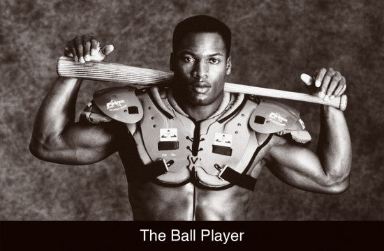 Bo Jackson Ball Player Poster Print - 34x22 Rolled Poster