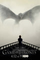 Game of Thrones Lion and Dragon Poster Print - 22x34
