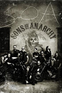 Sons Of Anarchy Vintage Poster Print - 22x34