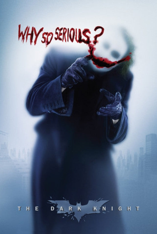 Joker 'Why So Serious?' Poster Print - 24x36