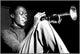 Miles Davis Sitting with Trumpet Poster Print - 36x24