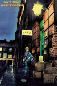 David Bowie Ziggy Stardust Album Cover Poster Print - 22x34