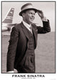 Frank Sinatra Airport Poster Print - Vintage Style Art