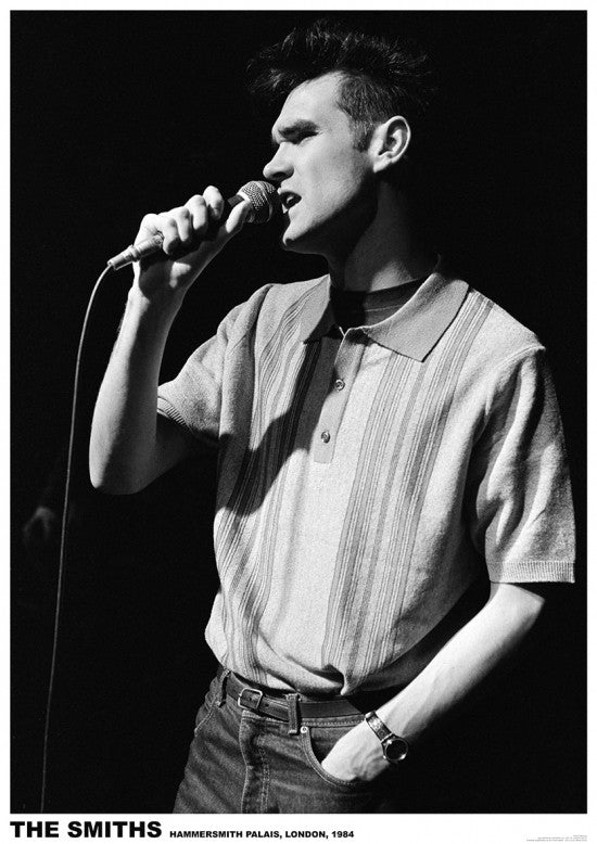 Smiths Morrissey Live Rolled Poster Print - 24x36