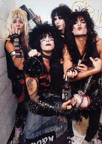 Motley Crue Group Color Poster Print - 34x22 | Posterazzi