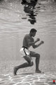 Muhammad Ali Underwater Poster Print - 34 x 22