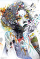 Circulation Fantasy Girl Face Poster Print - 24x36