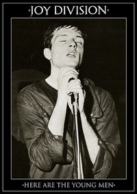 Joy Division Young Men Here Are The Young Men Rolled Poster Print