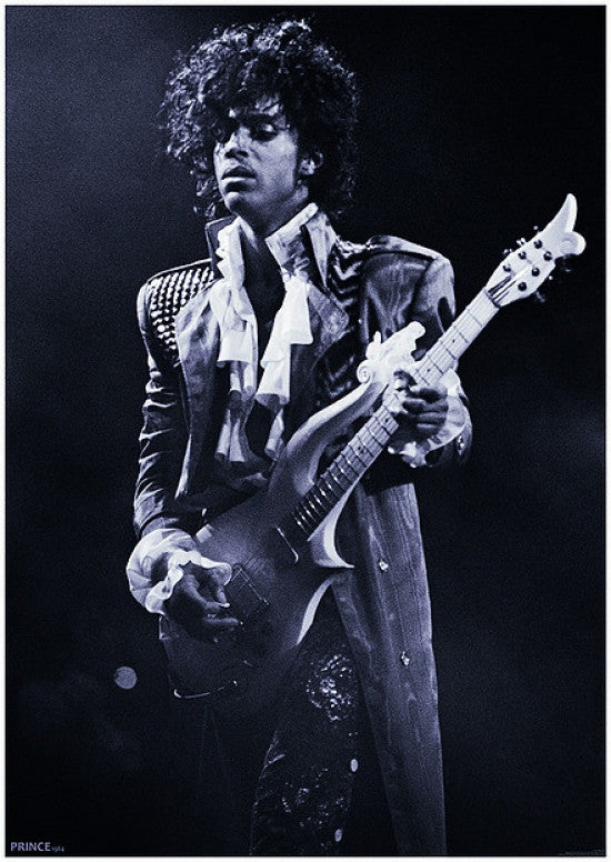 Prince Purple Live Rolled Poster Print - 24x36