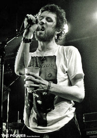 Pogues Shane McGowan Poster Print - 22x34 Rolled Art