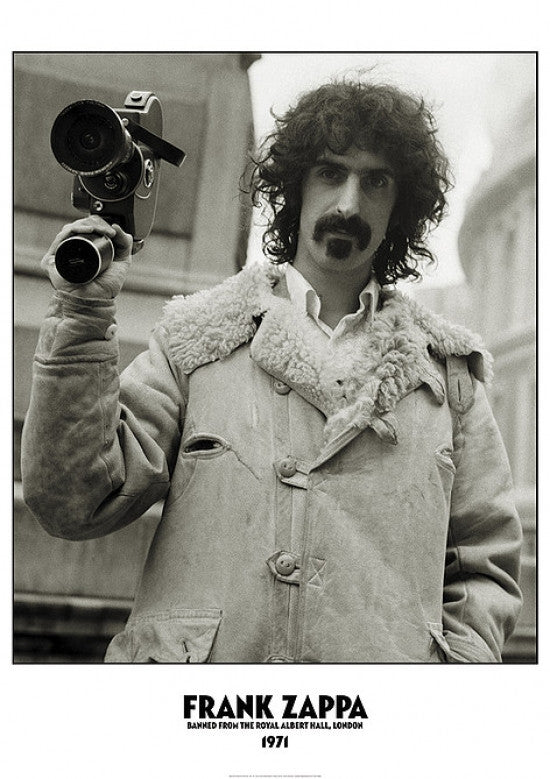 Frank Zappa Albert Hall Poster Print - 22x34 Rolled Poster