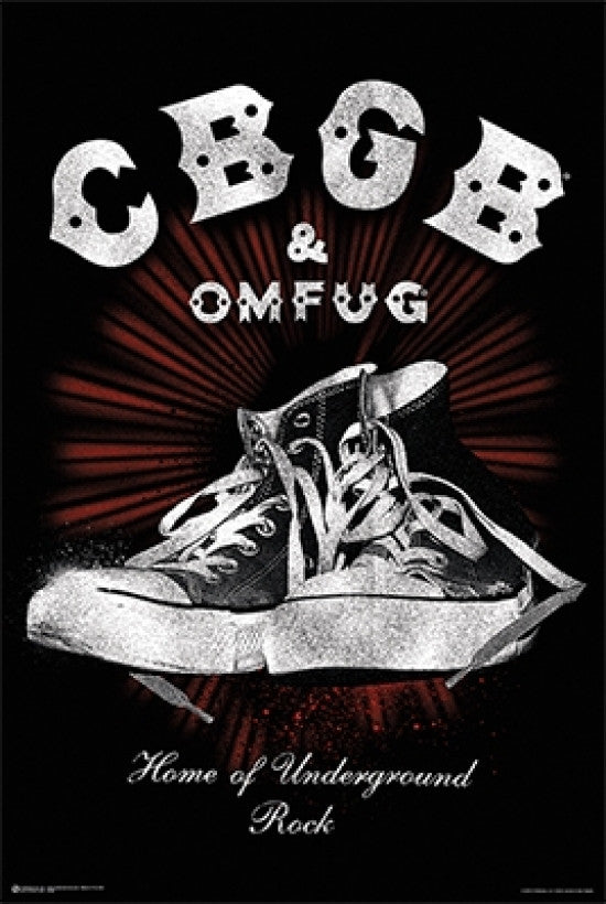 CBGB's Home of Underground Rock Rolled Poster Print - 22x34