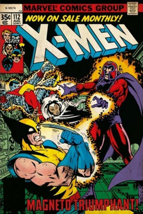 X-Men Comic Poster Print - Rolled Artwork 22x34