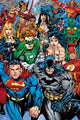 DC Comics Super Heroes Poster Print - 24x36 Rolled Poster