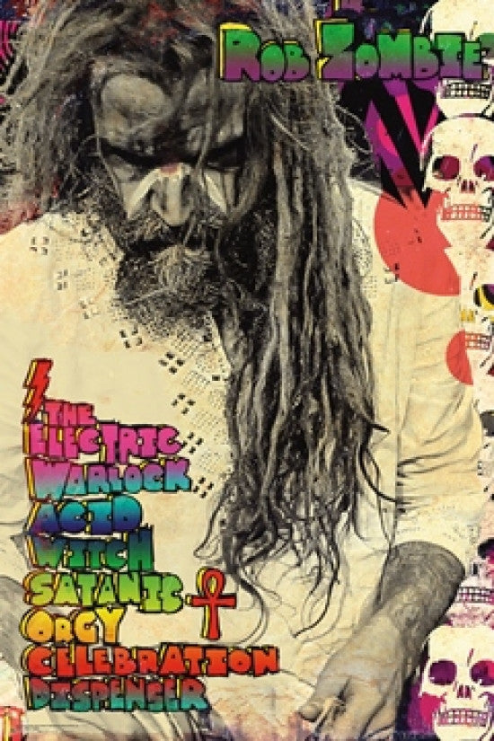Rob Zombie Electric Warlock Poster Print - 22x34