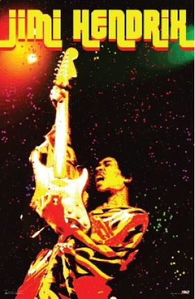 Jimi Hendrix Voodoo Electric Voodoo Poster Print - 22x34