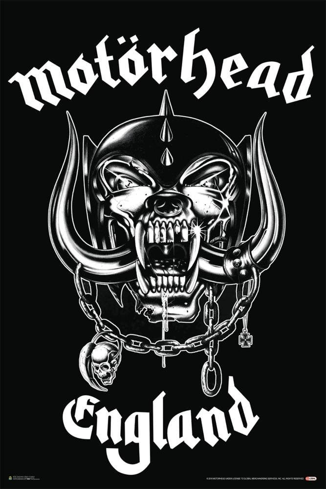 Motorhead England Poster Print - Perfect for Home or Office