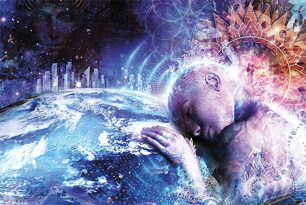 Prayer For The Earth Rolled Poster Print - 34x22