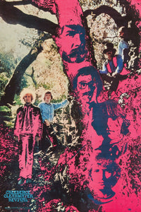 Creedence Clearwater Revival Trippy Poster Print 24x36