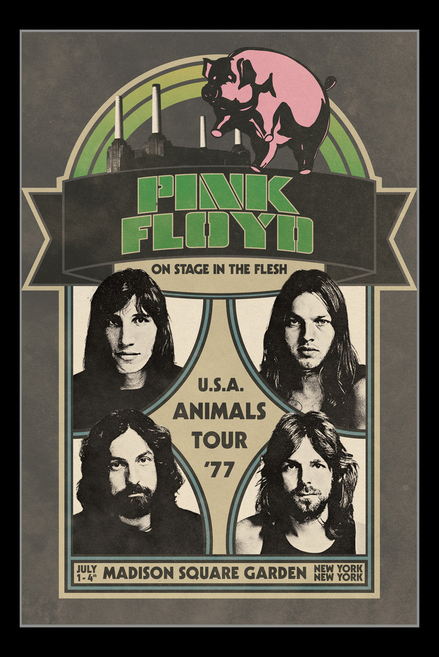 Pink Floyd Animals Tour Poster Print - 22x34