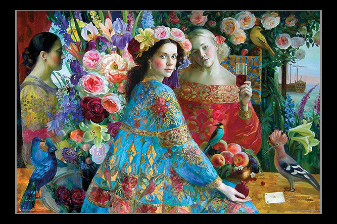Olga Suvorova Friends Poster Print - 34x22 Rolled Poster