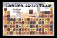 Beeriodic Table Poster Print - Unique Home Décor for Beer Lovers