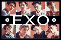 EXO Collage Kpop Rolled Poster Print - 24x36