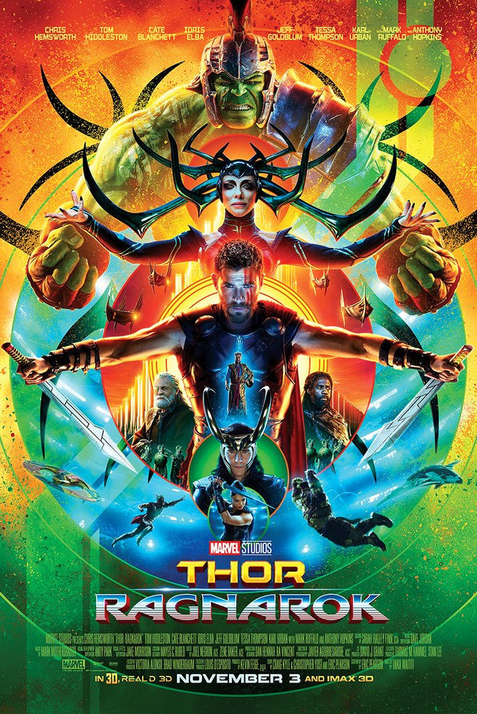 Thor Ragnarok Movie Poster Print - Rolled Poster 22x34