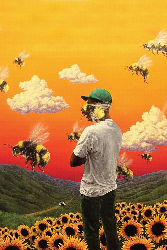 Tyler The Creator Flower Boy Poster Print - vibrant art piece
