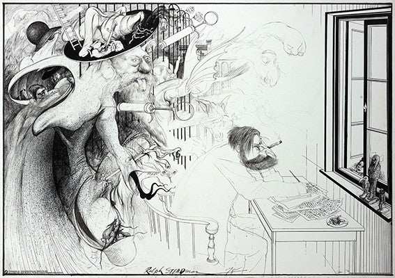 Ralph Steadman Dreams The Secret Of Dreams Poster Print