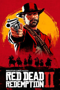 Red Dead Redemption II Gaming Poster Print - 24x36