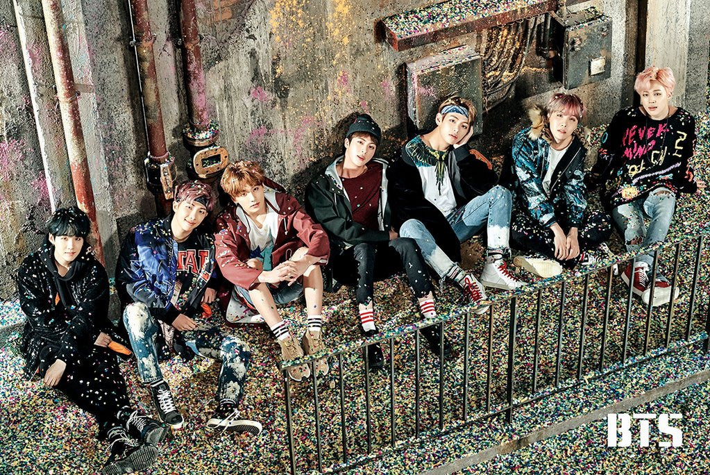 BTS Confetti Poster Print - Perfect for Fans and Decor