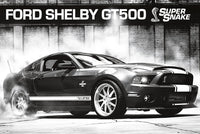 Ford Mustang Shelby GT 500 Super Snake Poster Print
