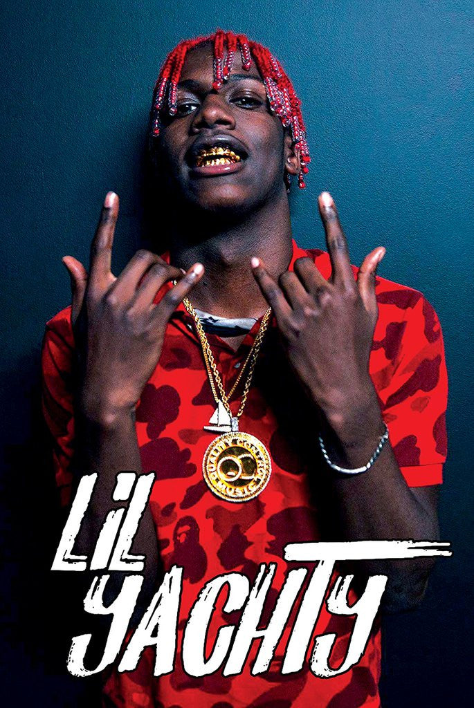 Lil Yachty Fingers Rolled Poster Print - 22x34