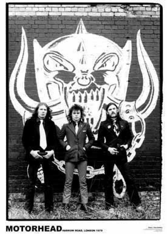 Motorhead Harrow Road Poster Print - 34x22 Rolled Poster